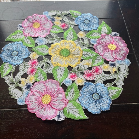 Seasonal Placemat Set Of 6 ~Hearts, Shamrocks, Flowers, Leaves, Poinsettias - Picture 8 of 15